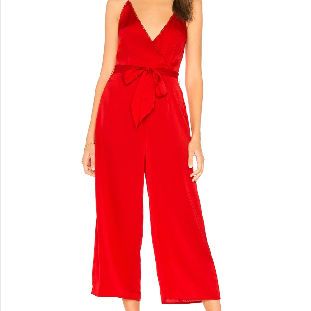 Fifth Label red jumpsuit xs